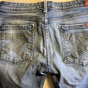7For All Mankind Washed Jeans size 27